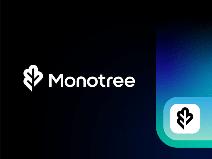 Cover image for Mono tree logo design