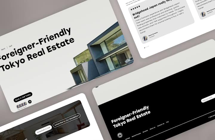 Cover image for real estate website revamp