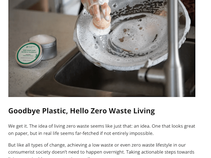 Cover image for 5 Easy Ways to Ditch Plastic at Home