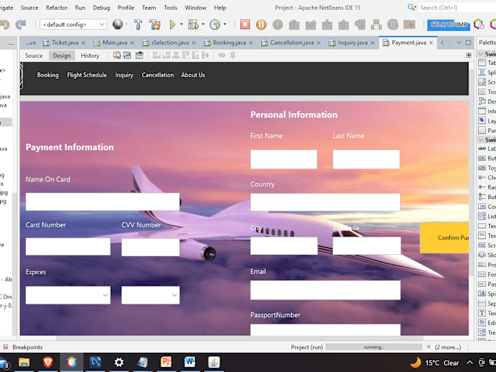 Cover image for Airline Reservation System 