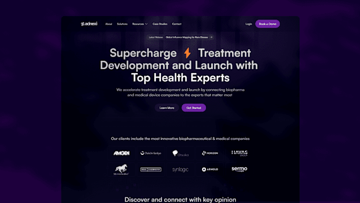 Cover image for Adnexi - Biopharma Framer Website