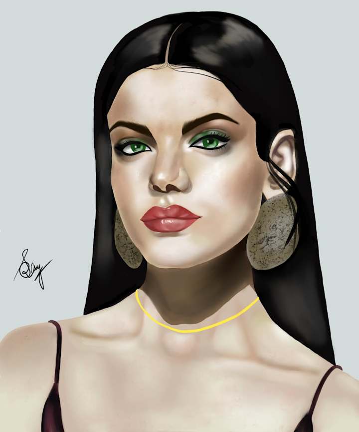 Cover image for Realistic Digital Portrait VOL.1