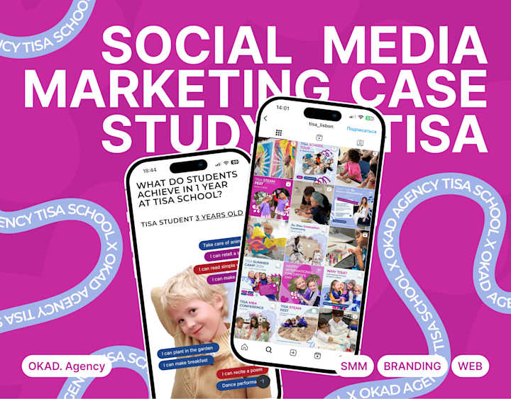 Cover image for Social Media & Marketing Design for Kids School — Tisa