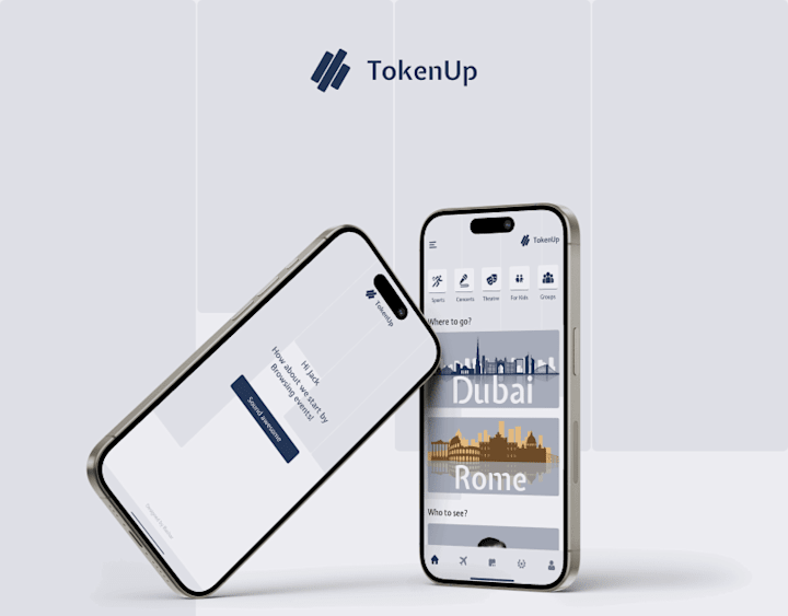 Cover image for TokenUp - Travel and events app 