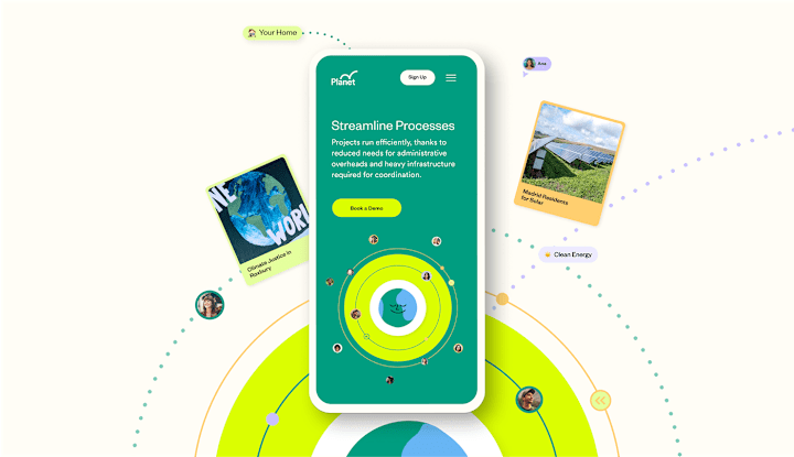 Cover image for Designing a platform for collaborative climate action 