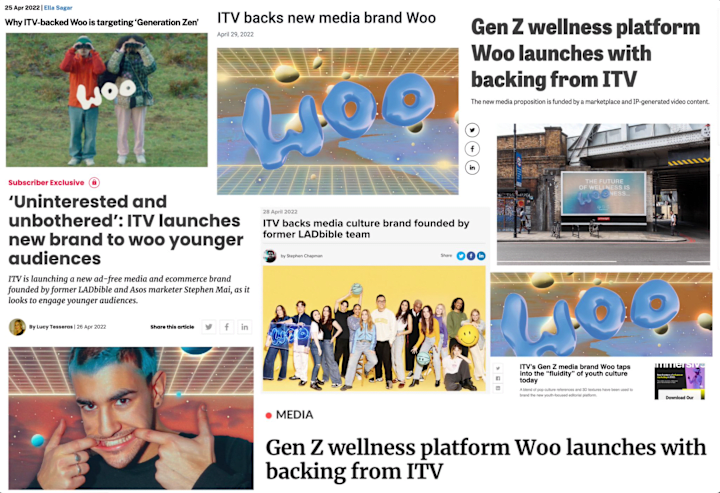 Cover image for Launching and Growing ITV's new Gen Z Wellness Start Up 