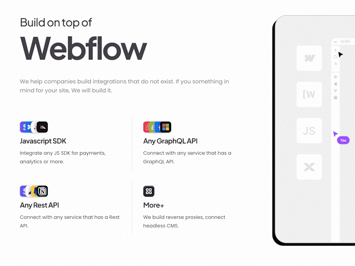 Cover image for Advanced Webflow Custom Solutions