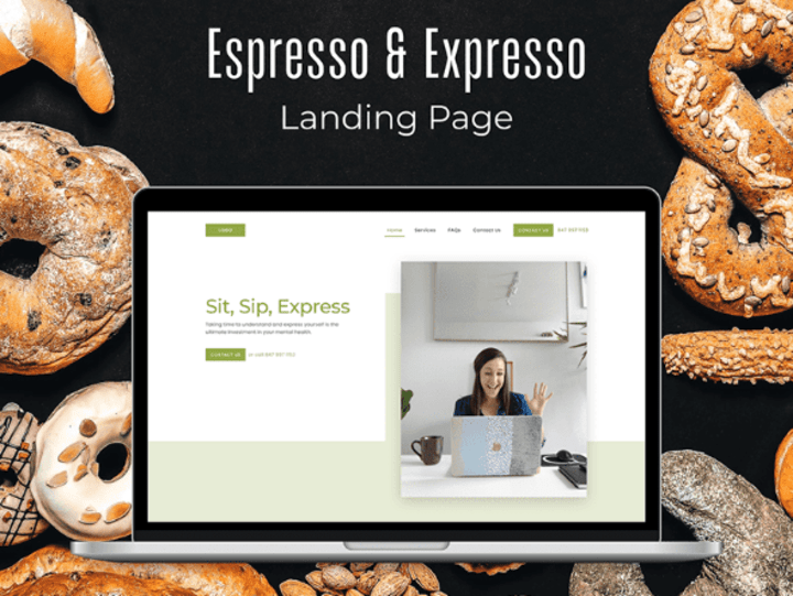 Cover image for Espresso & Expresso | Landing Page Design