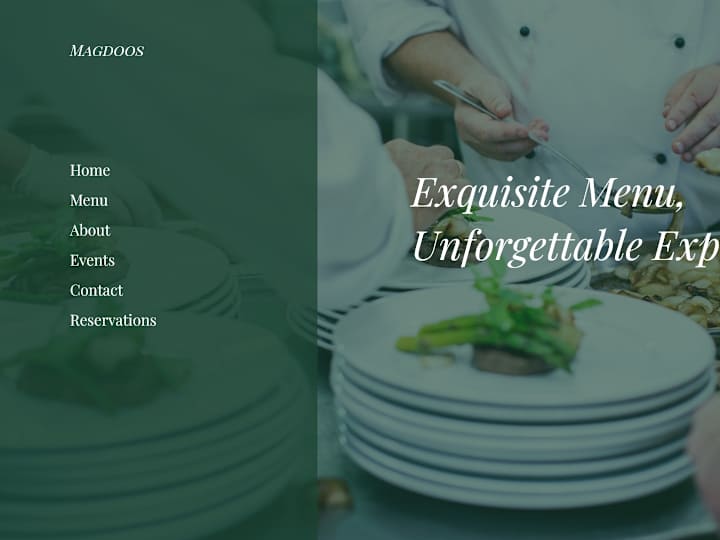 Cover image for Magdoo's Restaurant