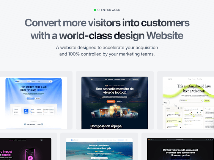 Cover image for Premium Webflow Web Design & Devolpment for businesses