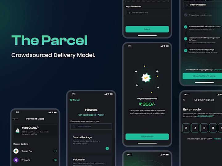 Cover image for Parcel- Crowdsourced Delivery Model