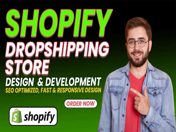 Cover image for Custom Shopify dropshipping Store Setup & Development Services