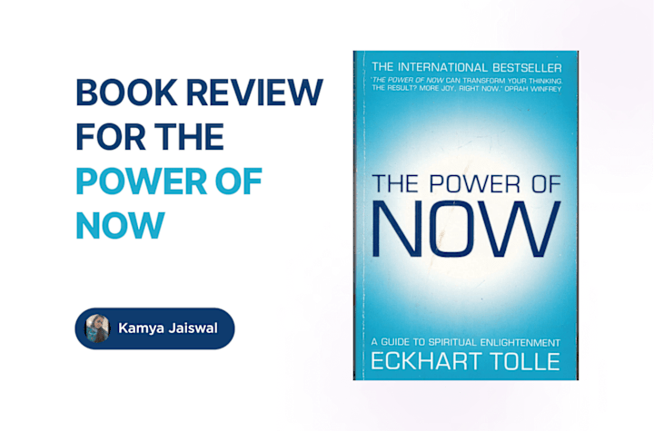 Cover image for Book Review for THE POWER OF NOW