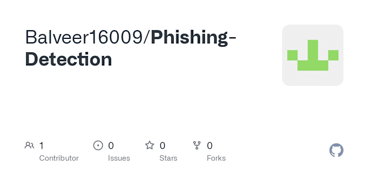 Cover image for Balveer16009/Phishing-Detection