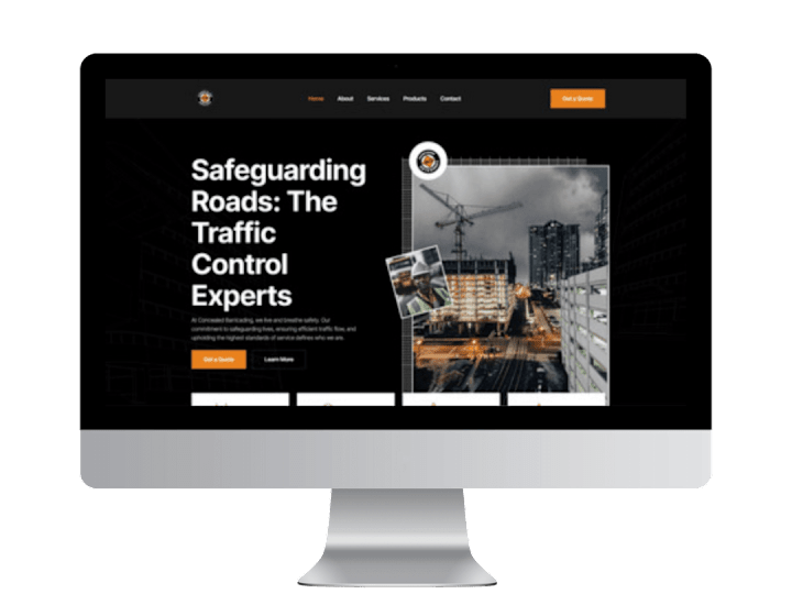 Cover image for Website Design & SEO for a Barricading Company