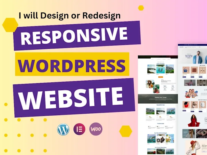 Cover image for I will Design and Build Responsive WordPress Website