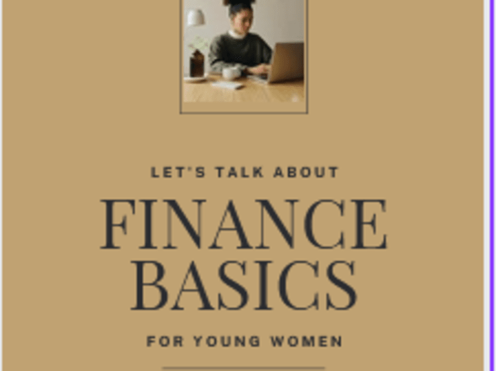 Cover image for finance basics for young women