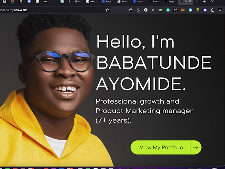 Cover image for THEAYOIFEDAPO PORTFOLIO