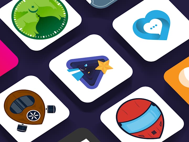 Cover image for Flat App Icons