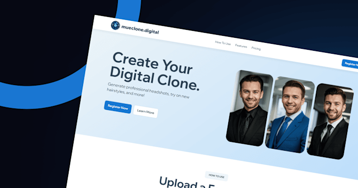 Cover image for Landing Page Design & Development for Meuclone Digital