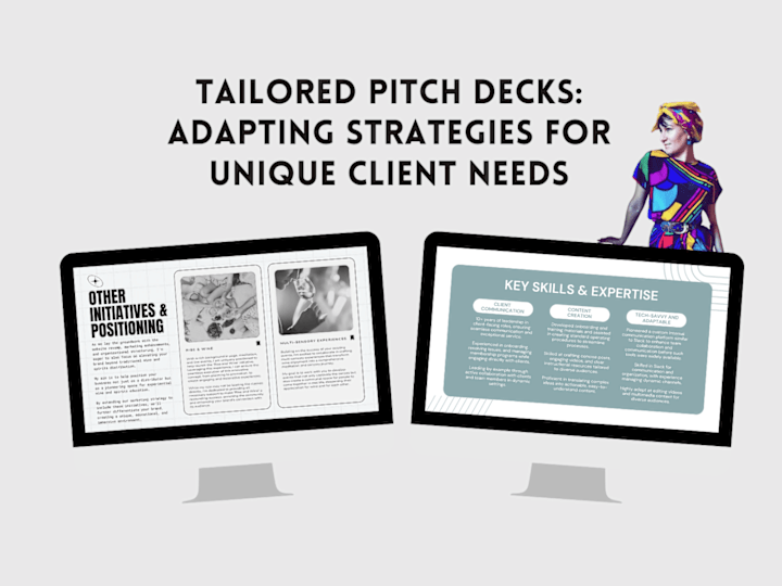 Cover image for Tailored Pitch Decks and Presentations