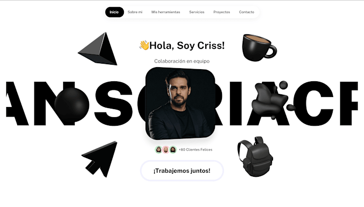 Cover image for Rediseño Design Criss - Proyecto en Framer