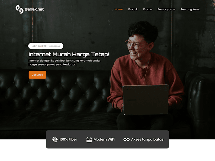 Cover image for Landing Page Provider Internet