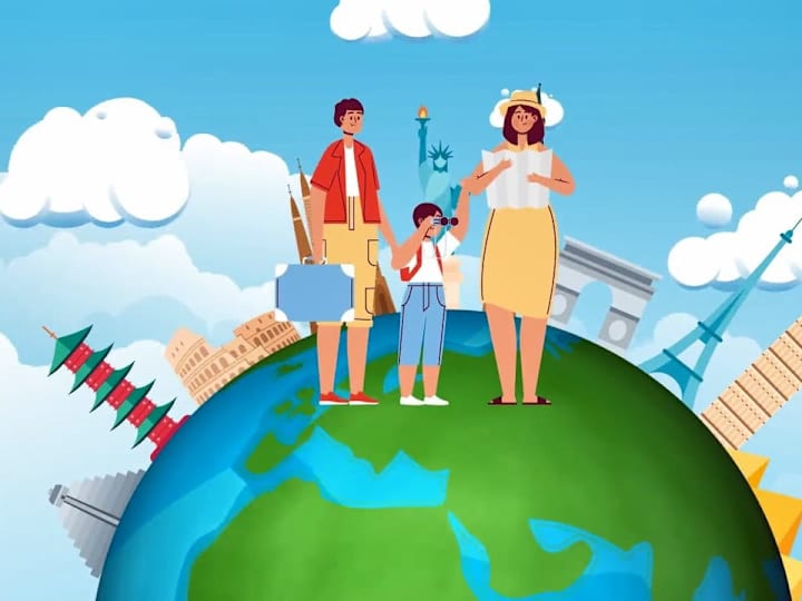 Cover image for 2D Animated Explainer Promo Video – Travel Company