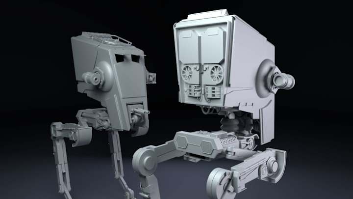 Cover image for AT-ST (Star Wars)
