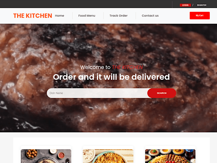 Cover image for Food Menu Development for The Kitchens