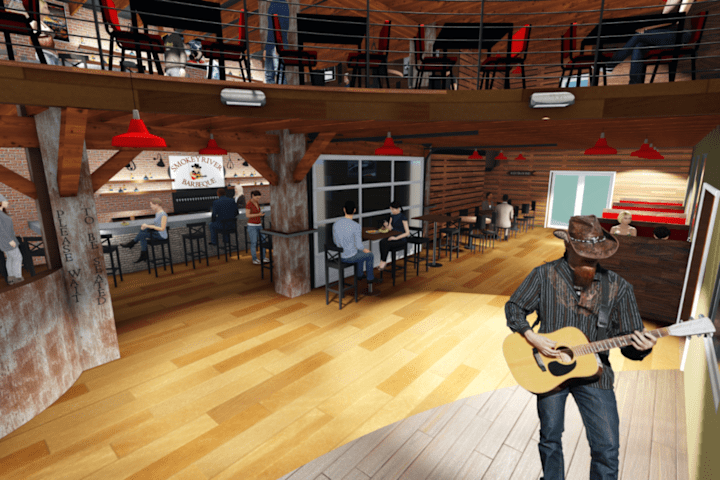 Cover image for Smokey River BBQ