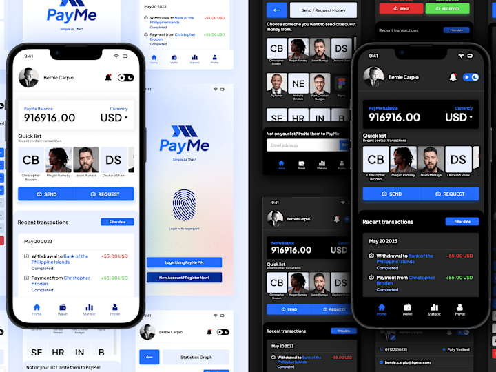 Cover image for Payment Processing Prototype Using Figma