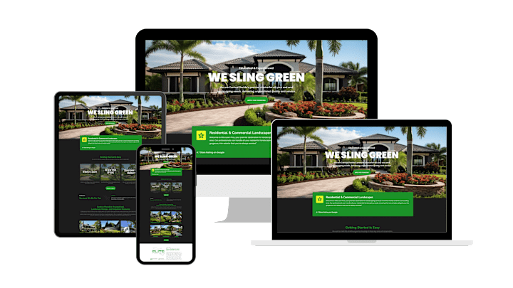 Cover image for Brand & Website Design for Lawn Care Company