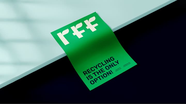 Cover image for Recycleforfuture — Visual Identity Redesign