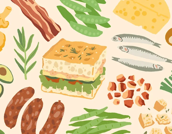 Cover image for Weekly Meal Plan / illustration