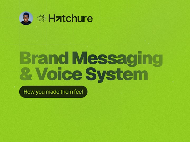 Cover image for Brand Messaging & Voice System