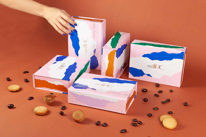 Cover image for andINC. 100% Online Pastry Box | Branding & Packaging