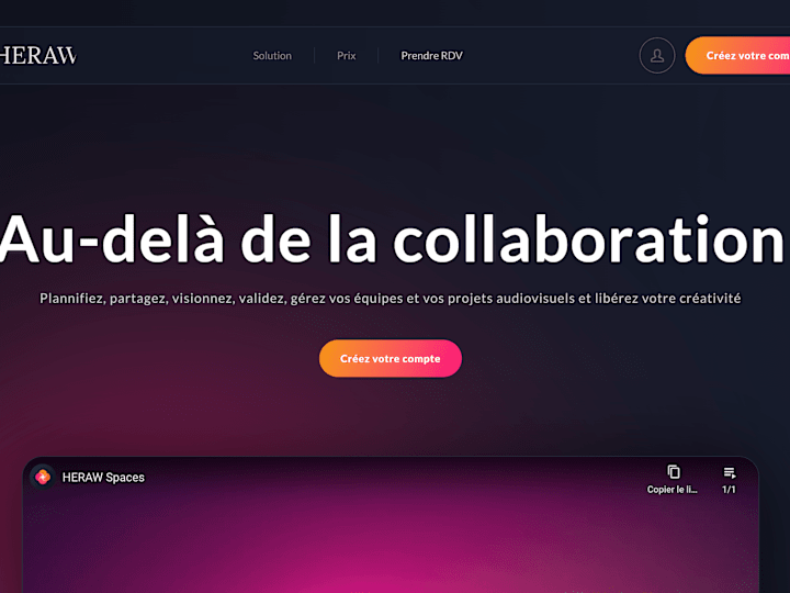 Cover image for HERAW | Au-delà de la collaboration