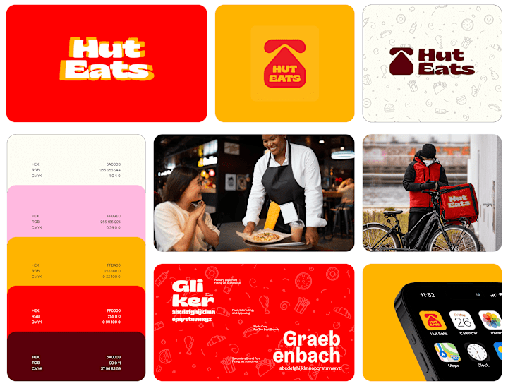 Cover image for Hut Eats Identity Design