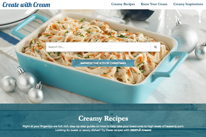 Cover image for CREATE WITH CREAM: Creative & Visual Direction and Interaction Design