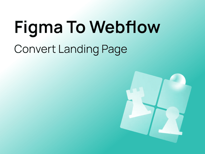 Cover image for Figma to Webflow Landing Page