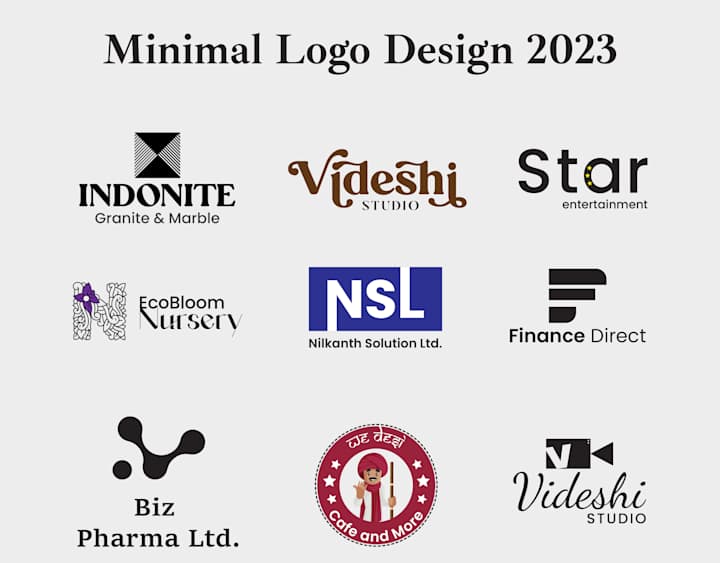 Cover image for Minimal Logo Design | Behance