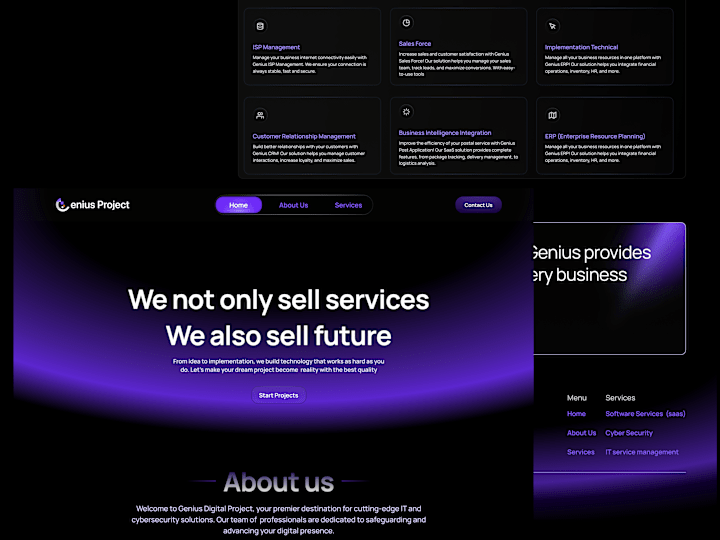 Cover image for Redesign website genius technology