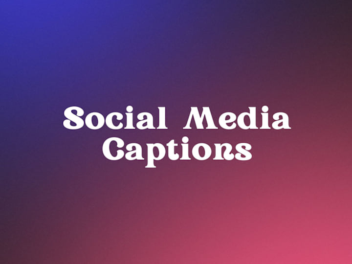 Cover image for Social Media Captions