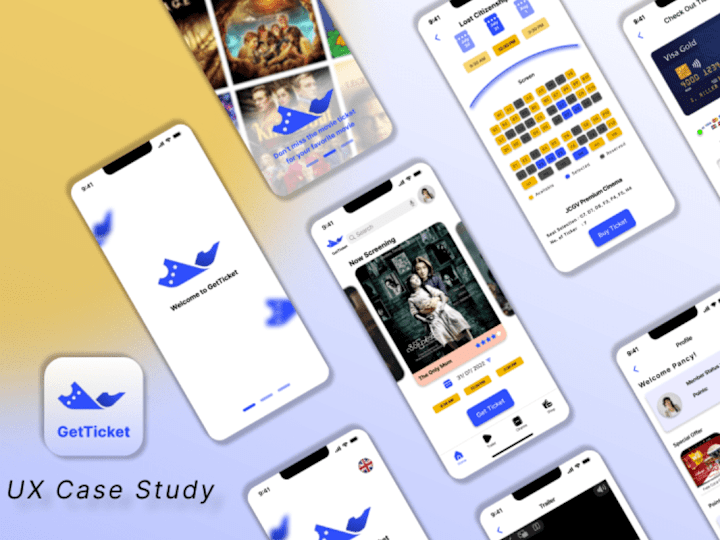 Cover image for GetTicket - Movie Ticketing App