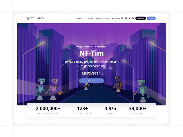 Cover image for NF-Tim - NFT Utility Project
