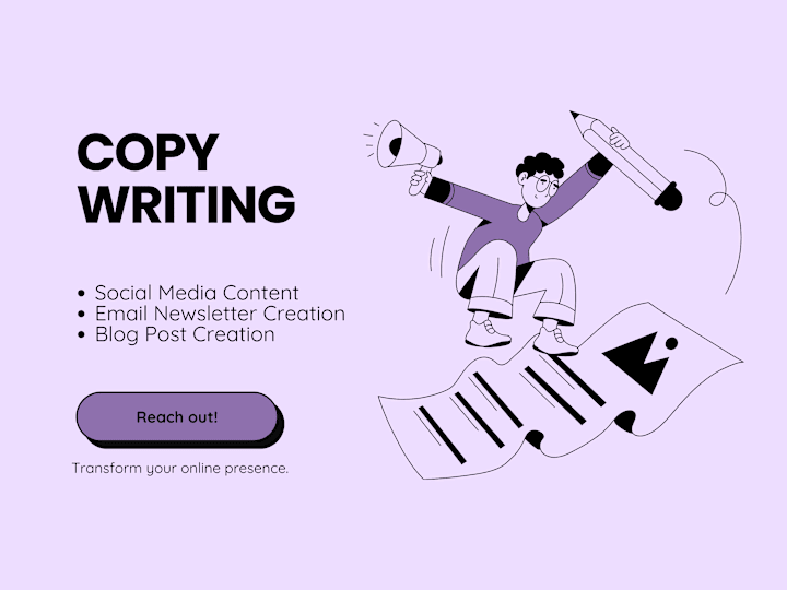 Cover image for Copy Writing ✍🏼