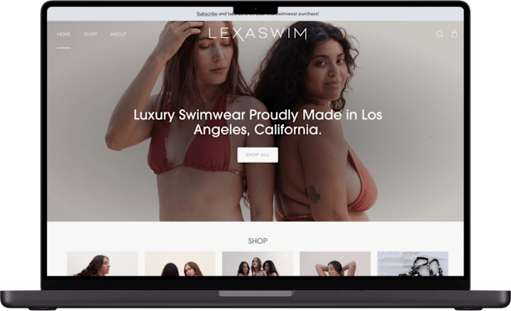 Cover image for Building an Online Presence for Lexaswim