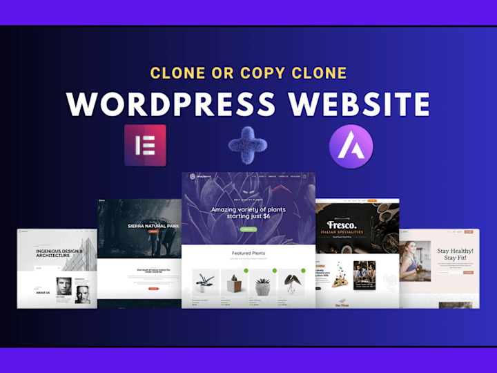 Cover image for Design, redesign, revamp, clone, or customize wordpress website