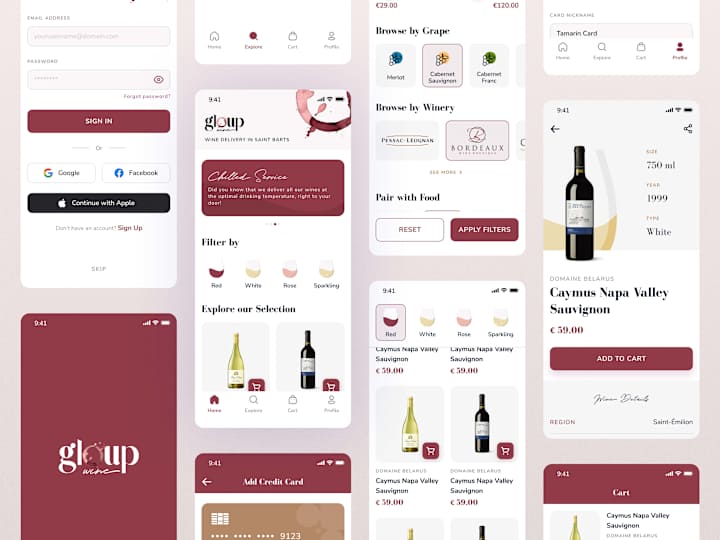 Cover image for Gloup Wine E-commerce App